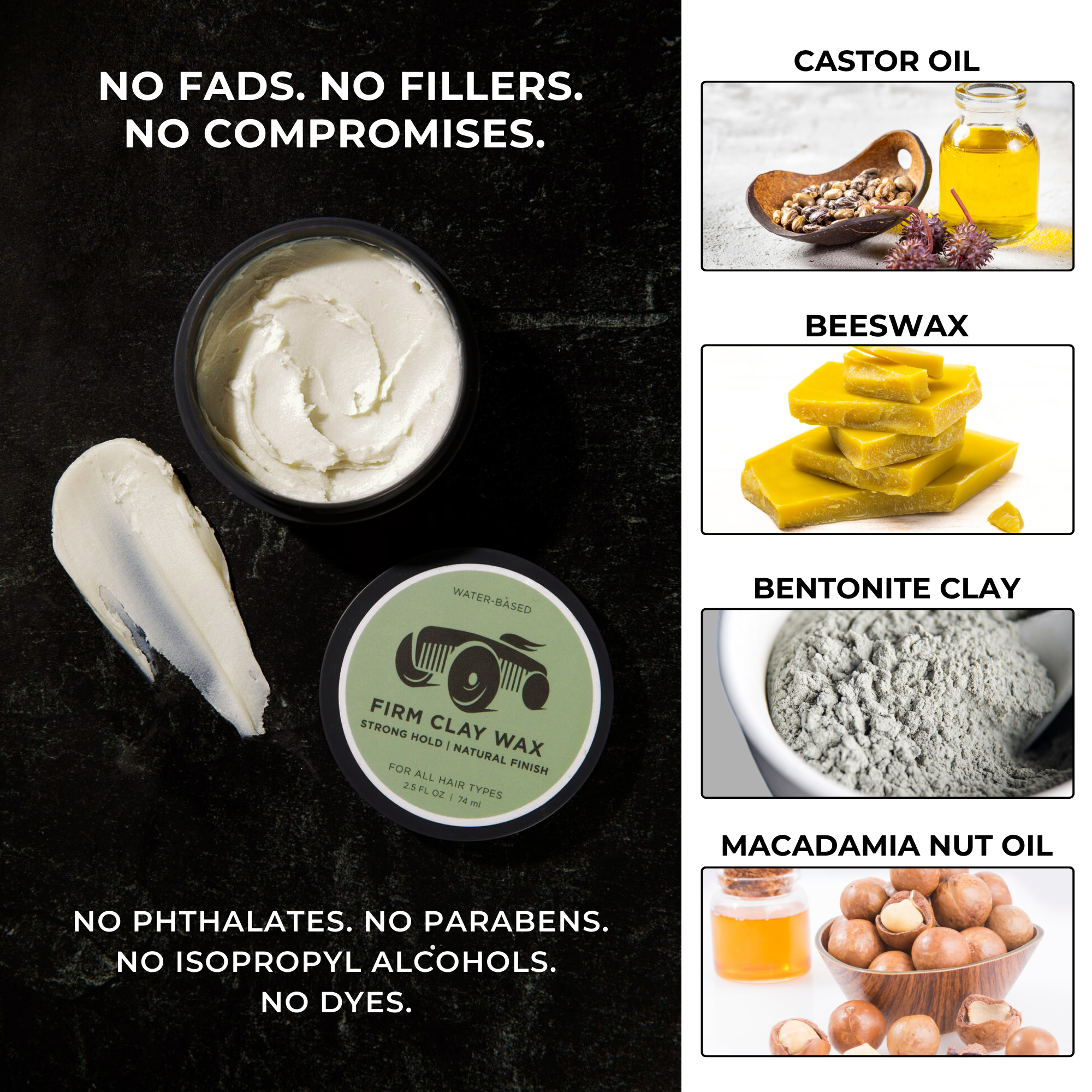 Clean Ingredients. No fads. No Fillers.