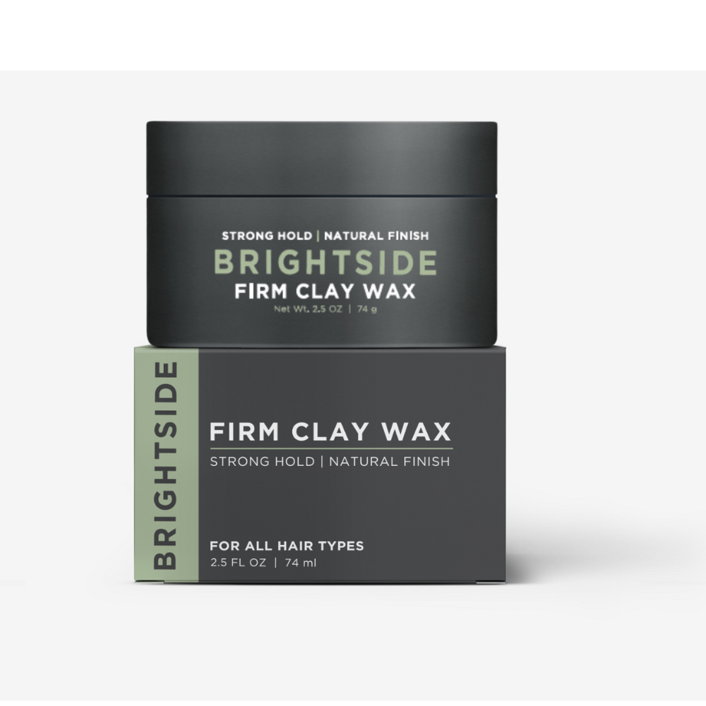 Brightside Firm Clay Wax hair styling product