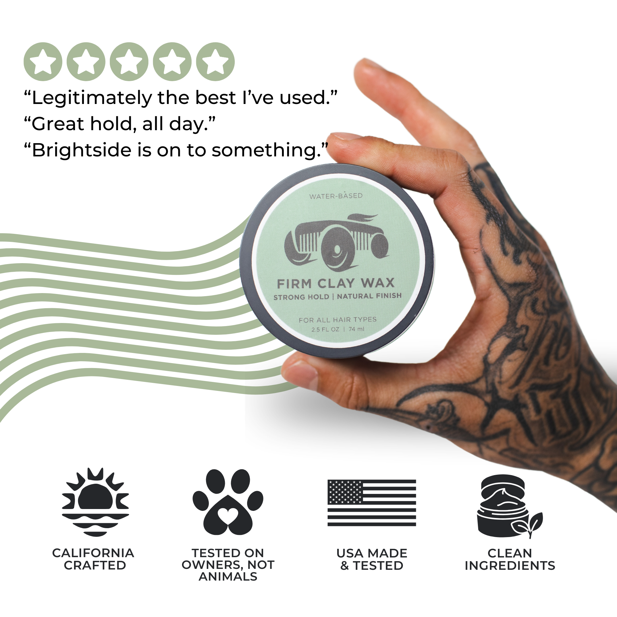 5 stars reviews for Firm Clay Wax
