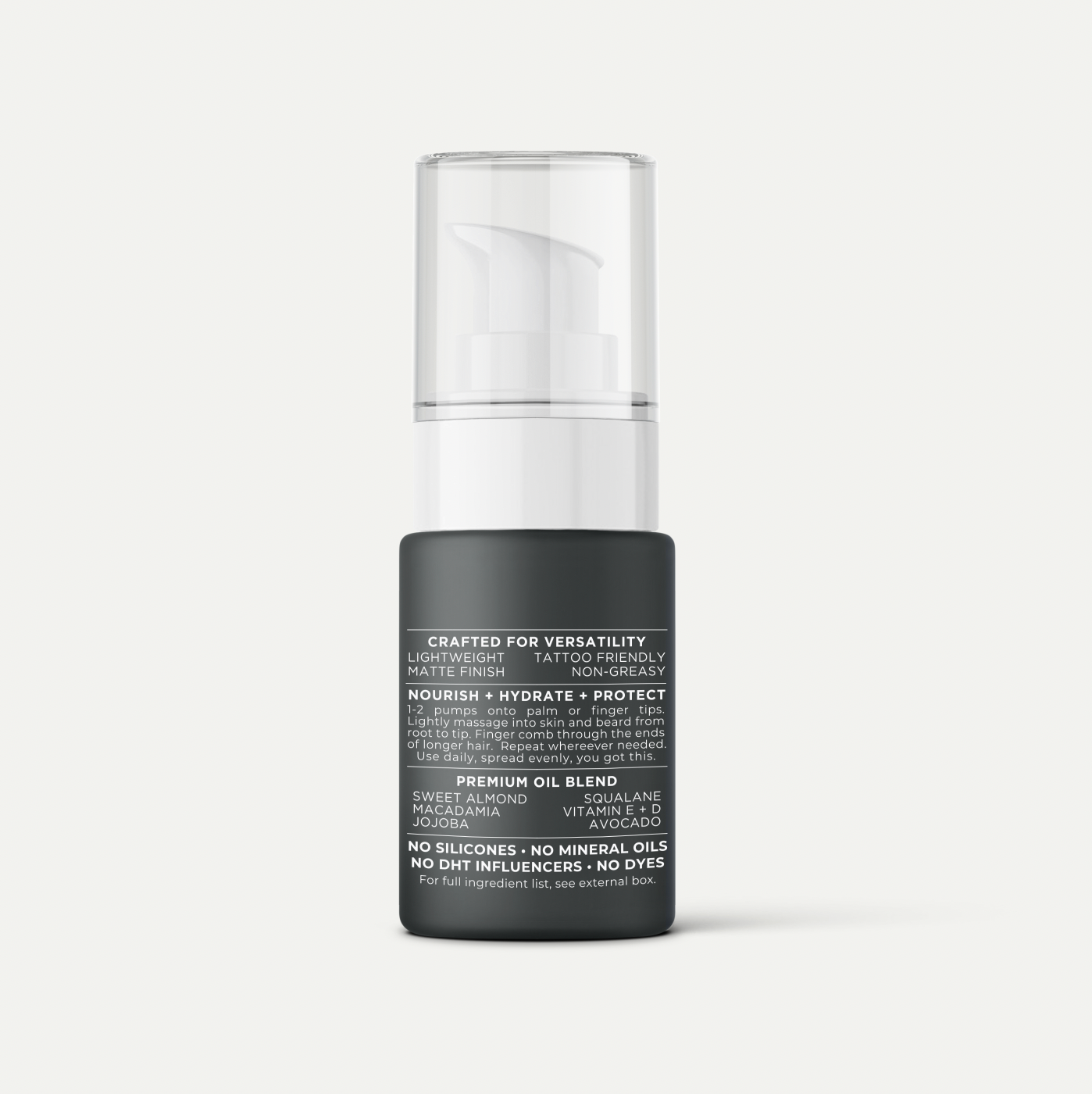 Utility Oil: Beard + Hair + Skin