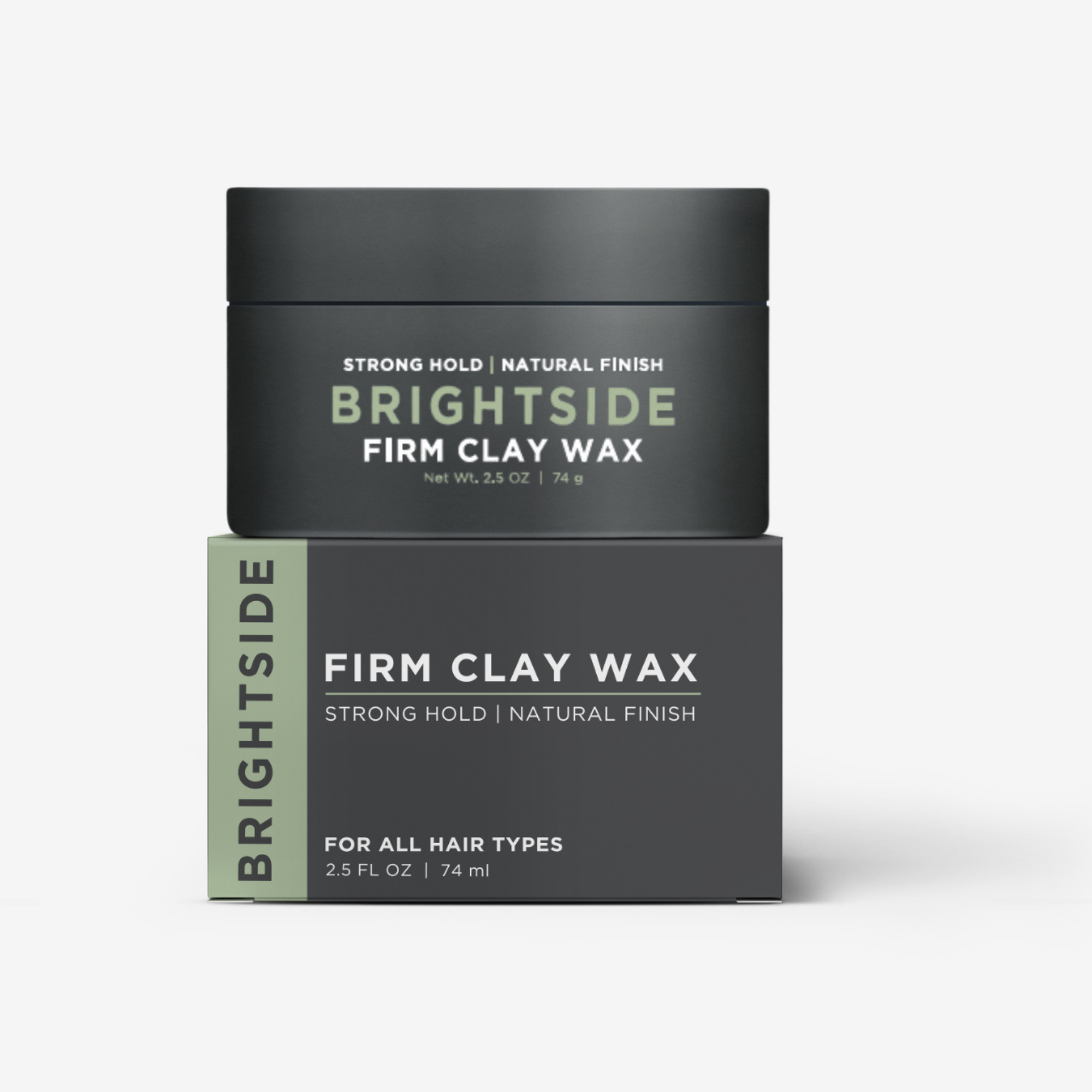 Firm Clay Wax 2.5oz. Strong Hold, Natural Finish