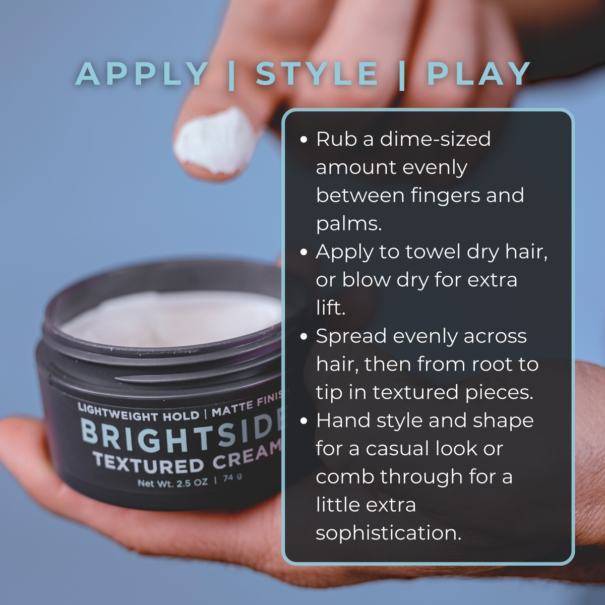 Textured Cream by Brightside